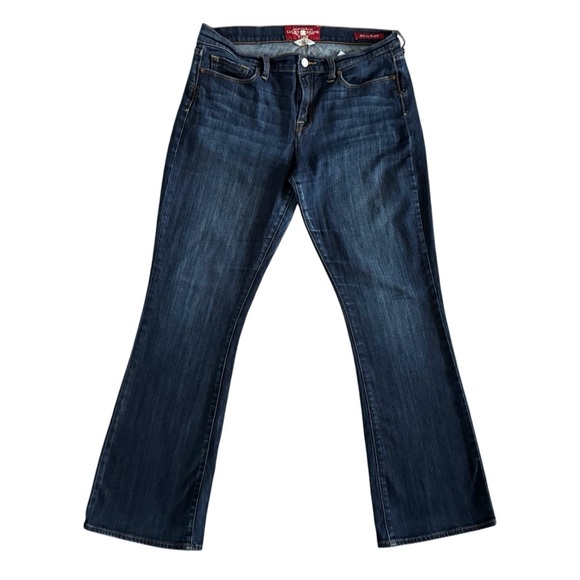 Lucky Brand Women's Blue Jeans Sofia Boot bootcut sz 14 32 dark wash mid rise - Picture 2 of 13